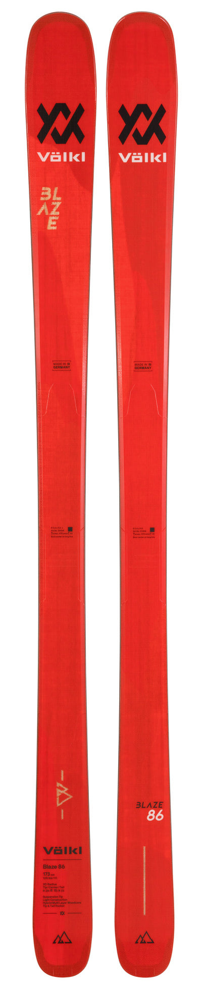 Skis neufs Völkl BLAZE 86 - neuf déstockage