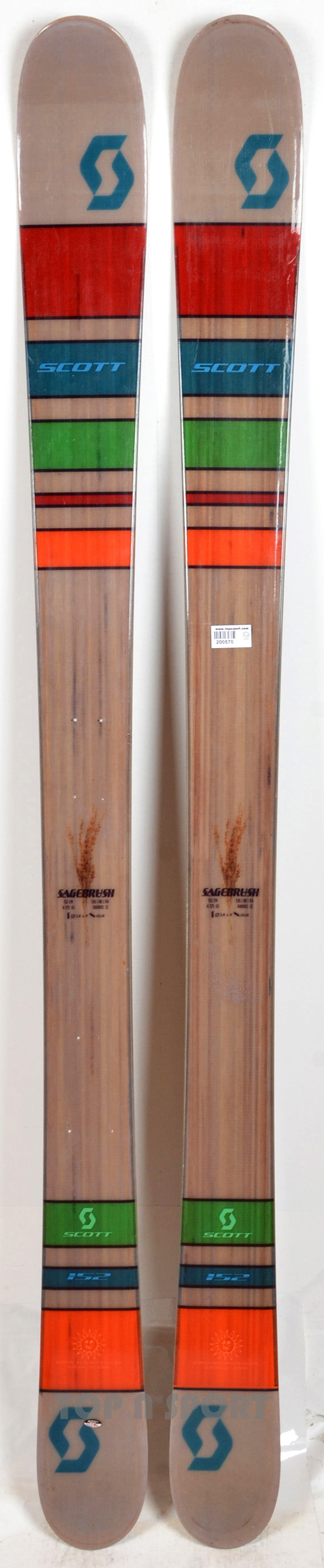 Skis neufs Scott SAGE BRUSH (skis nus) - neuf déstockage