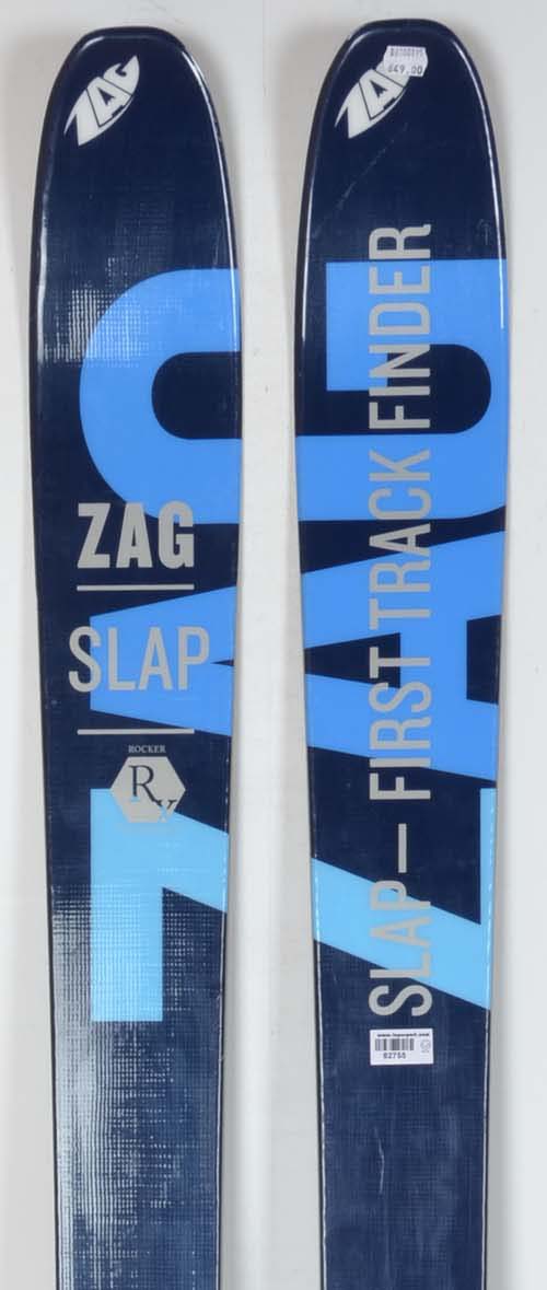 Skis nus ZAG SLAP - neuf déstockage