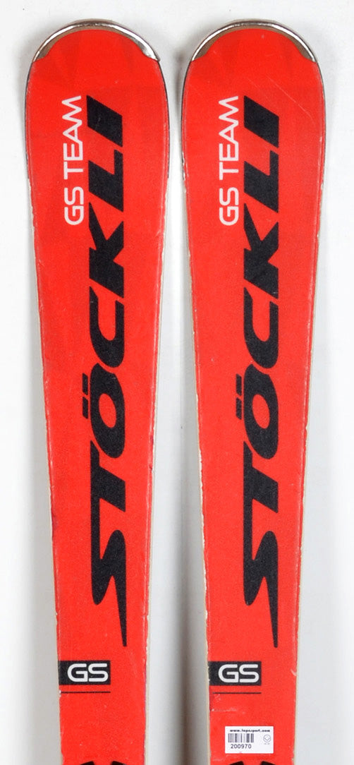 Stöckli GS TEAM red - skis d'occasion Junior