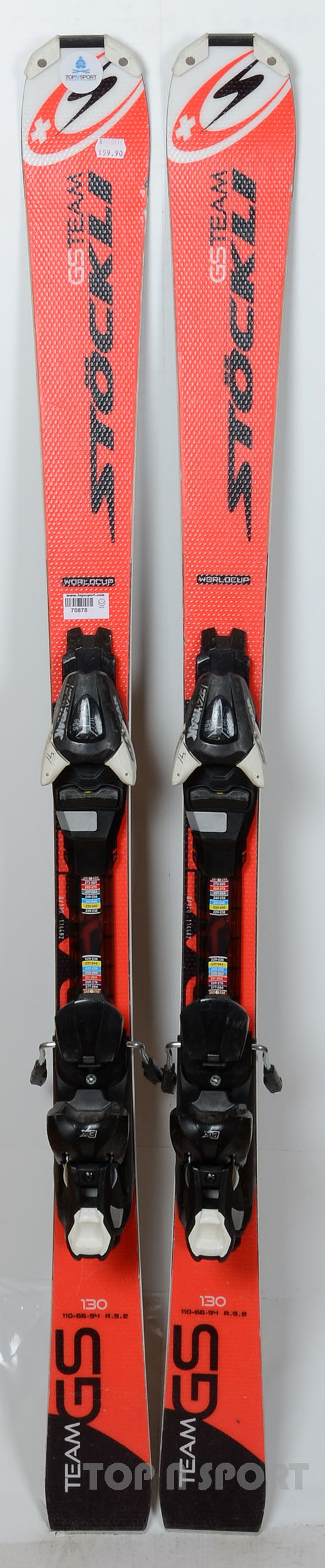 Stöckli GS TEAM - skis d'occasion Junior