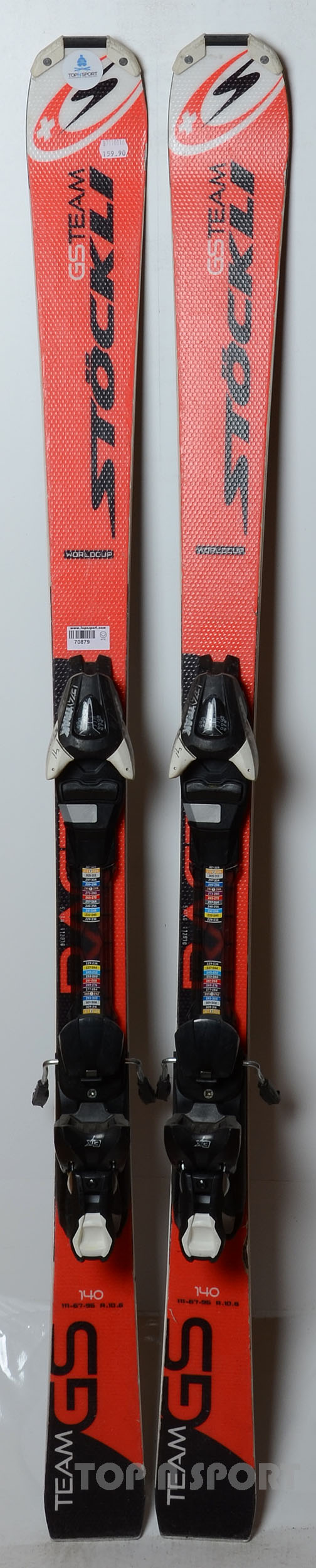 Stöckli GS TEAM - skis d'occasion Junior