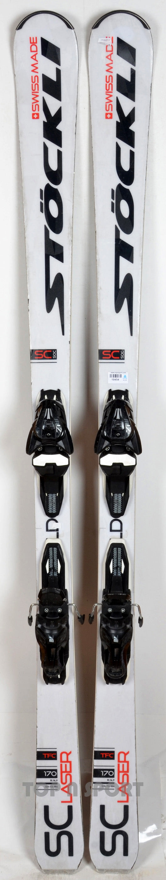 Stöckli LASER SC white - skis d'occasion