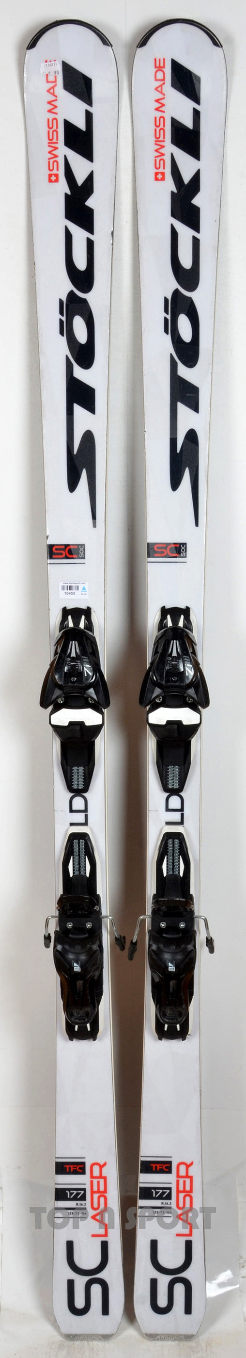 Stöckli LASER SC white - skis d'occasion
