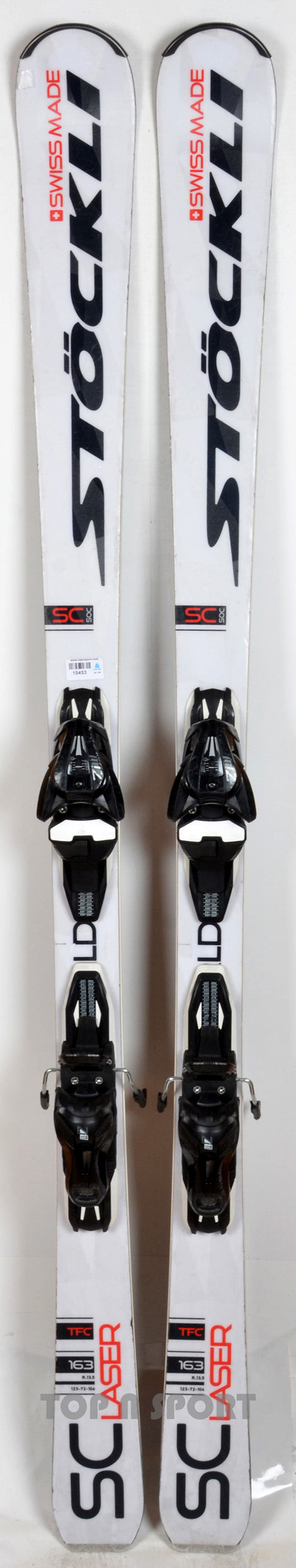 Stöckli LASER SC white - skis d'occasion