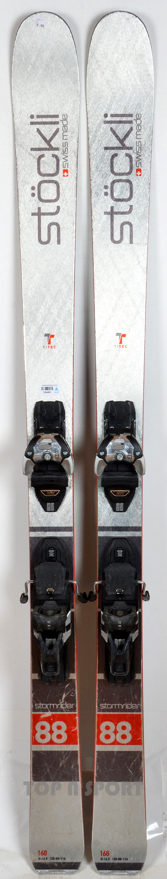 Stöckli STORMRIDER 88 grey - skis d'occasion