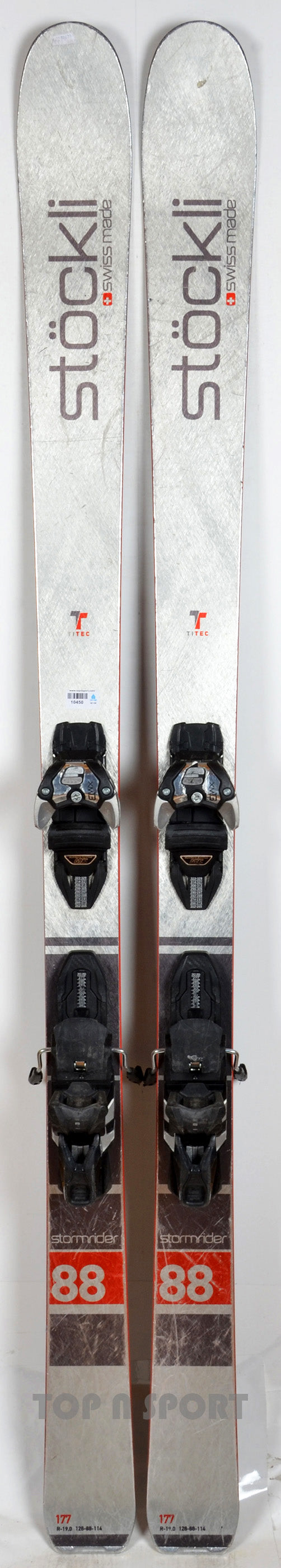 Stöckli STORMRIDER 88 grey - skis d'occasion