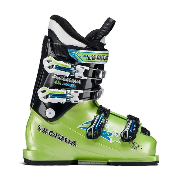 Tecnica BODACIOUS PRO JR acid green/black - Chaussures de ski Junior - Neuf déstockage