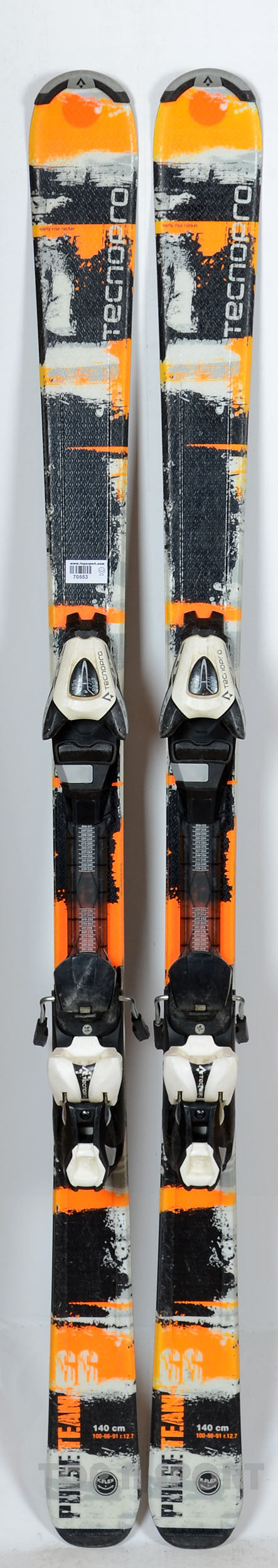 Tecno Pro PULSE TEAM blk - skis d'occasion Junior