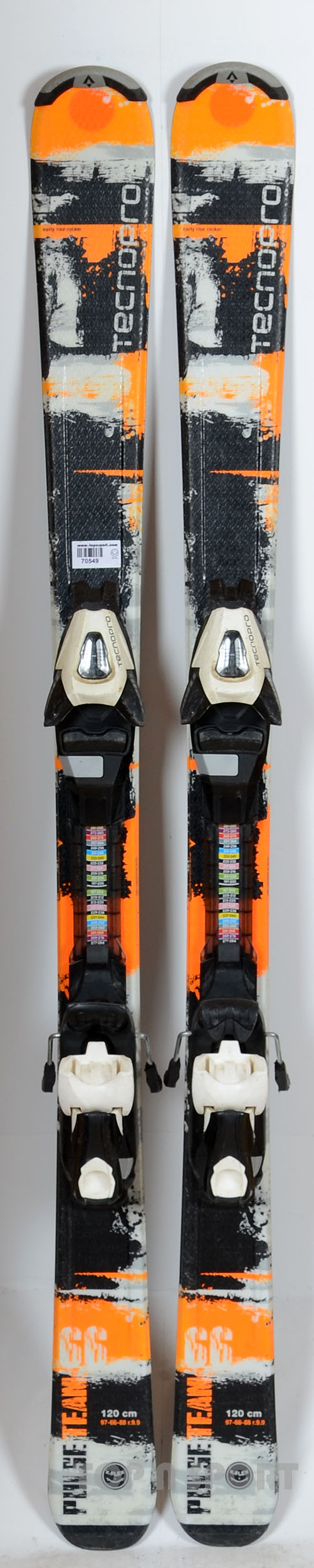 Tecno Pro PULSE TEAM blk - skis d'occasion Junior