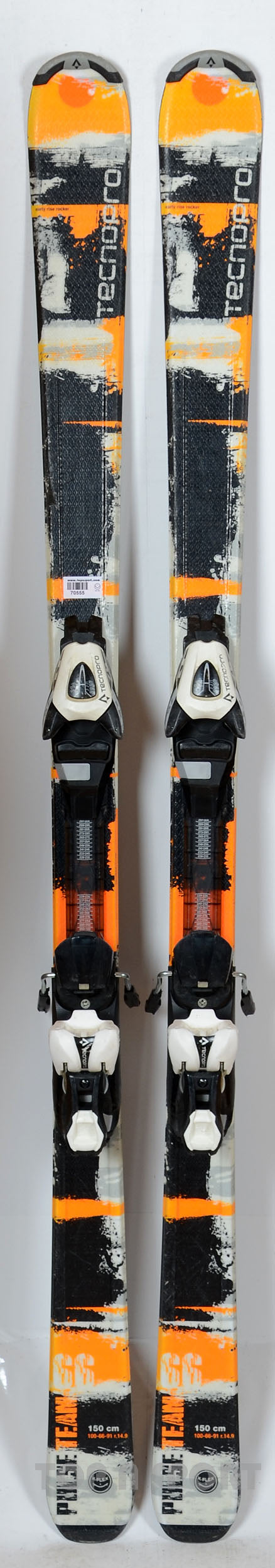 Tecno Pro PULSE TEAM blk - skis d'occasion Junior