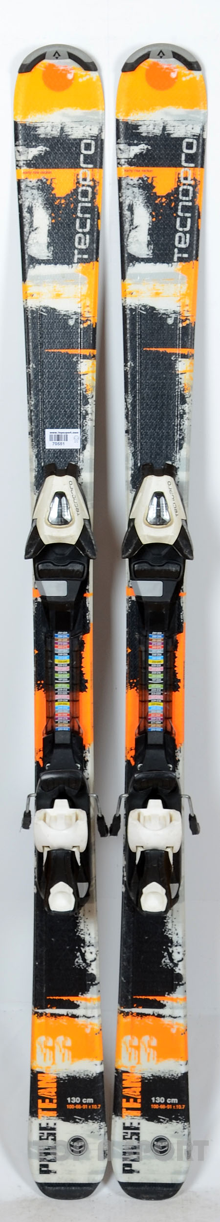 Tecno Pro PULSE TEAM blk - skis d'occasion Junior