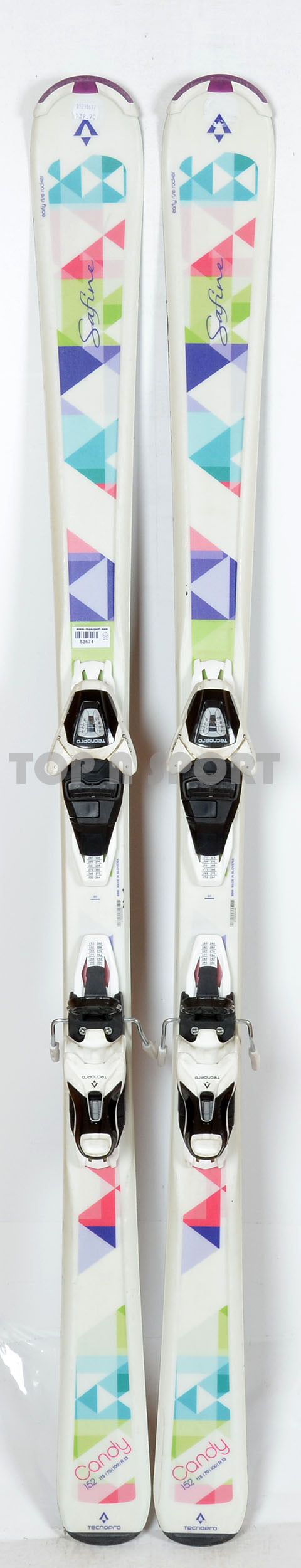Tecno Pro Safine Candy 2017 - skis d'occasion Femme