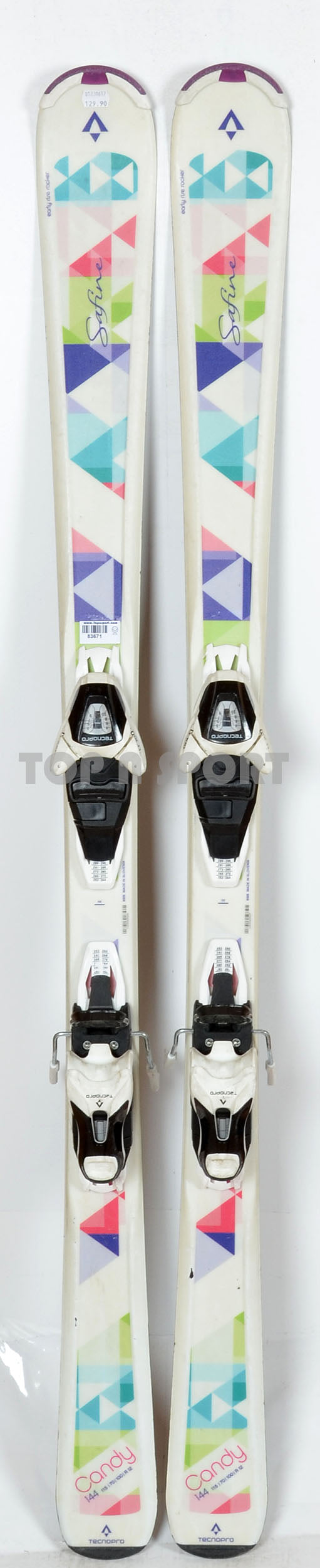 Tecno Pro Safine Candy 2017 - skis d'occasion Femme