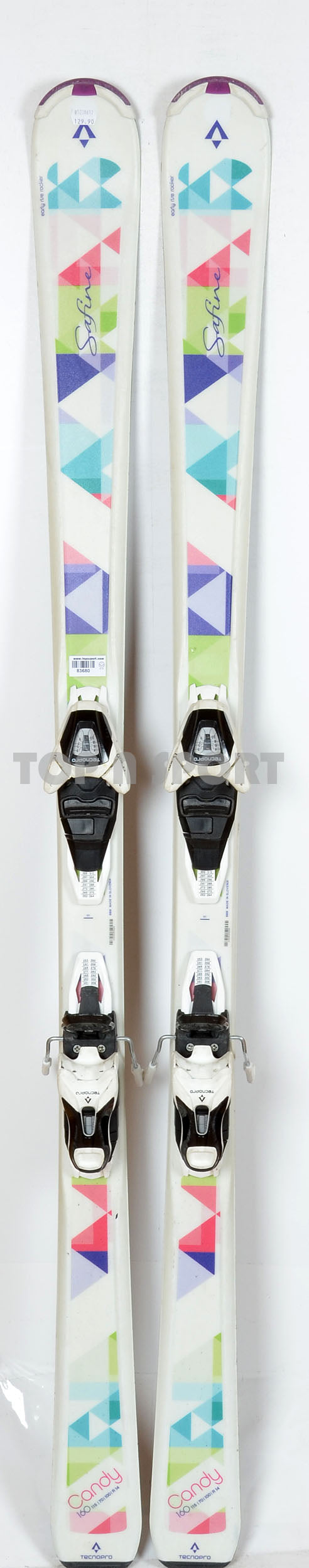 Tecno Pro Safine Candy 2017 - skis d'occasion Femme