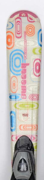 Ski Enfant TECHNO PRO SWEETY 100 Cm - Rose, Avec Fixations, Occasion, Ski Loisir