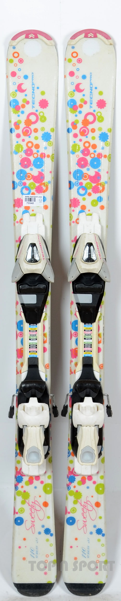 Tecno Pro SWEETY - skis d'occasion Junior