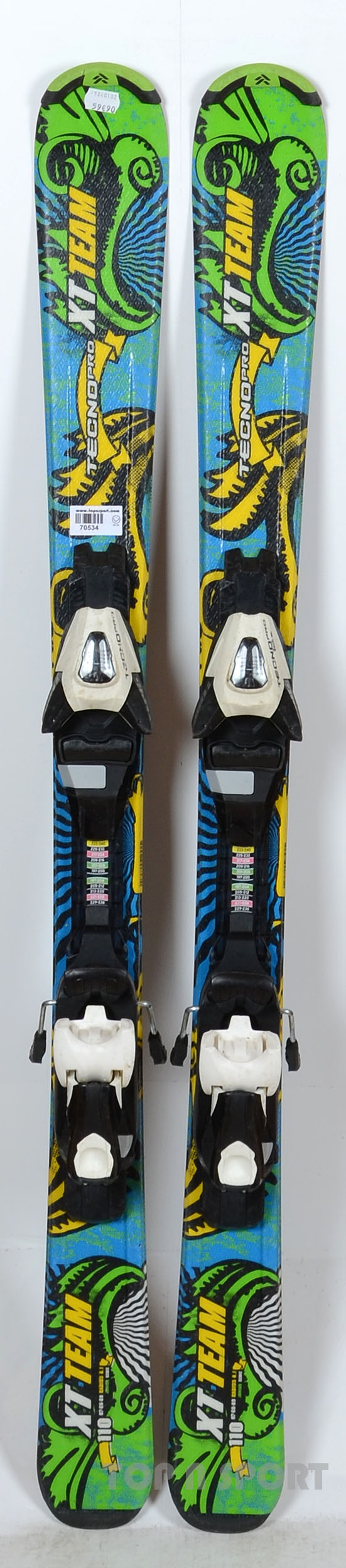 Tecno Pro XT TEAM - skis d'occasion Junior