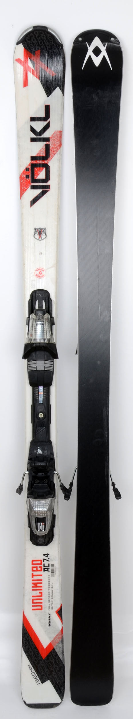Völkl AC 7.4 UNLIMITED WHITE - Skis d'occasion