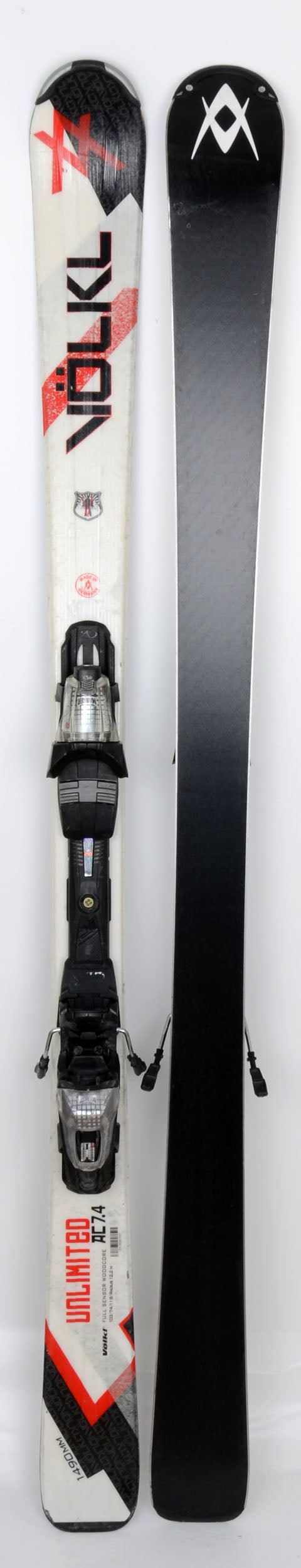 Völkl AC 7.4 UNLIMITED WHITE - Skis d'occasion