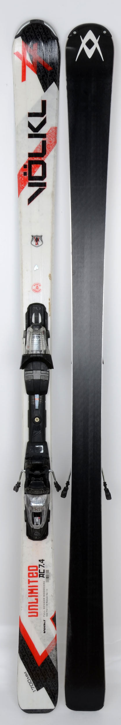 Völkl AC 7.4 UNLIMITED WHITE - Skis d'occasion