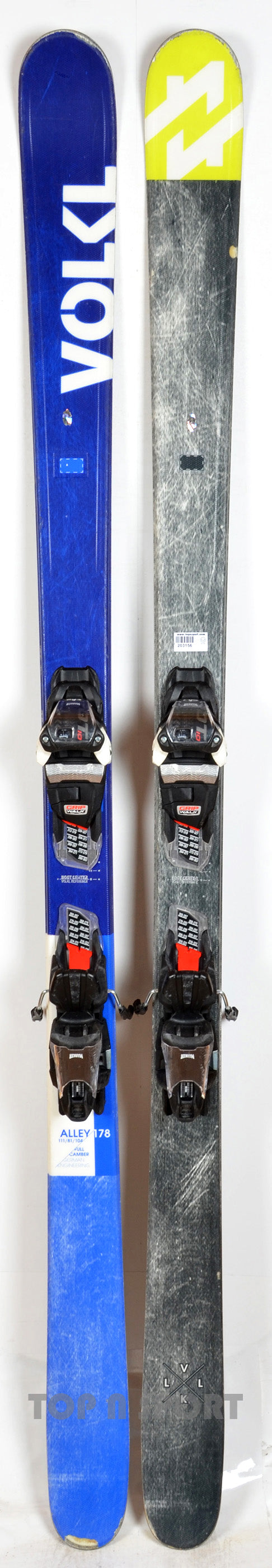 Völkl ALLEY blue/grey - skis d'occasion