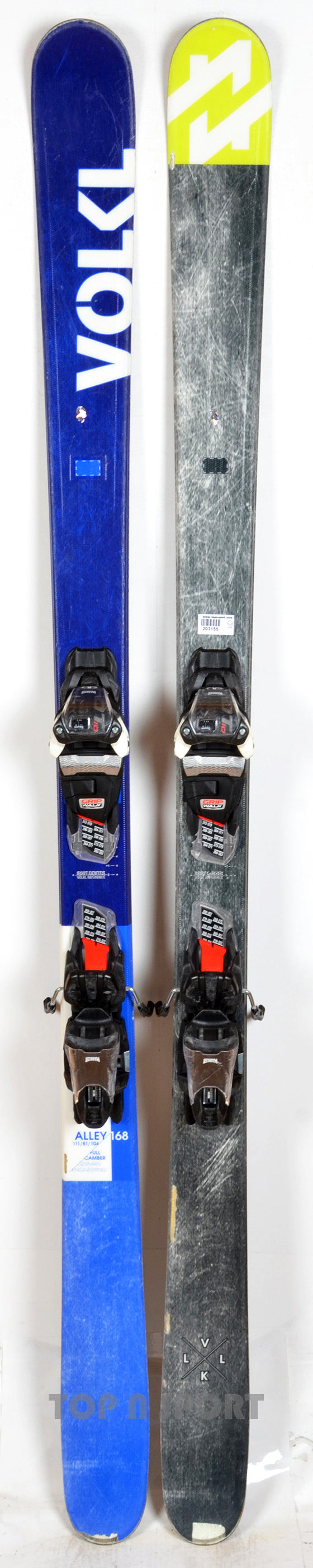 Völkl ALLEY blue/grey - skis d'occasion