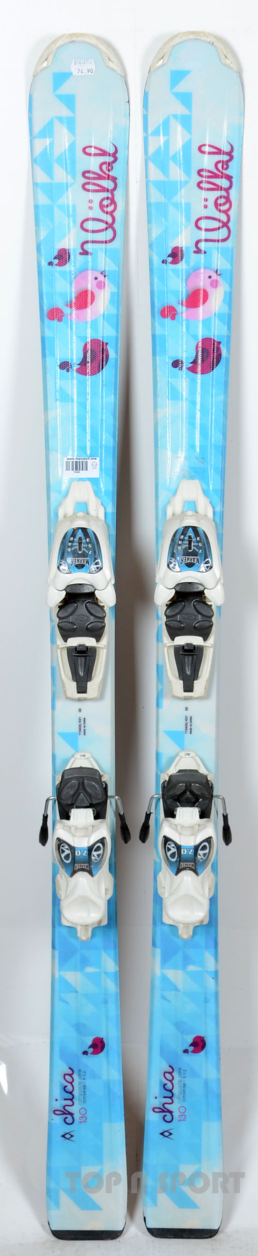 Völkl CHICA Blue - skis d'occasion Junior