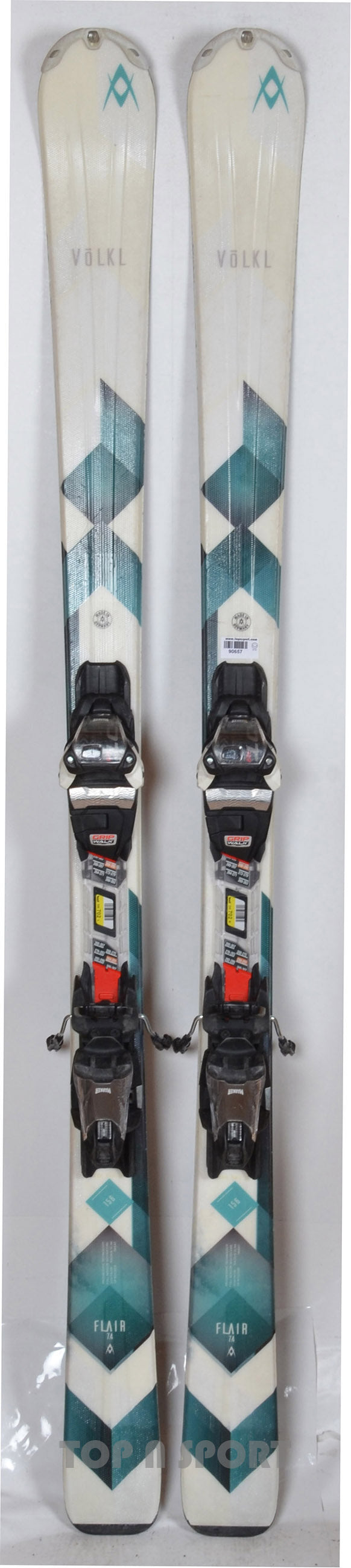 Völkl FLAIR 7.4 - skis d'occasion Femme