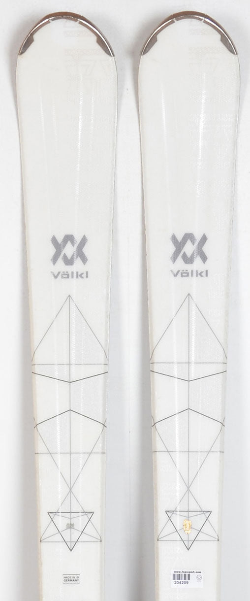 Völkl FLAIR 7.4 white - skis d'occasion Femme