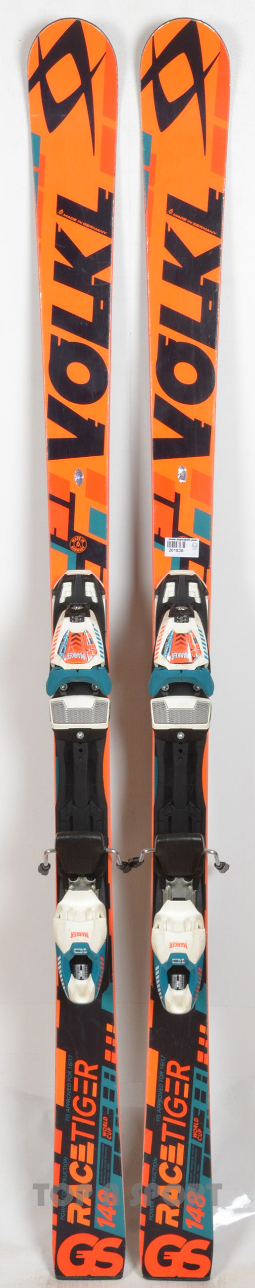 Völkl RACETIGER GS R JR - skis d'occasion Junior