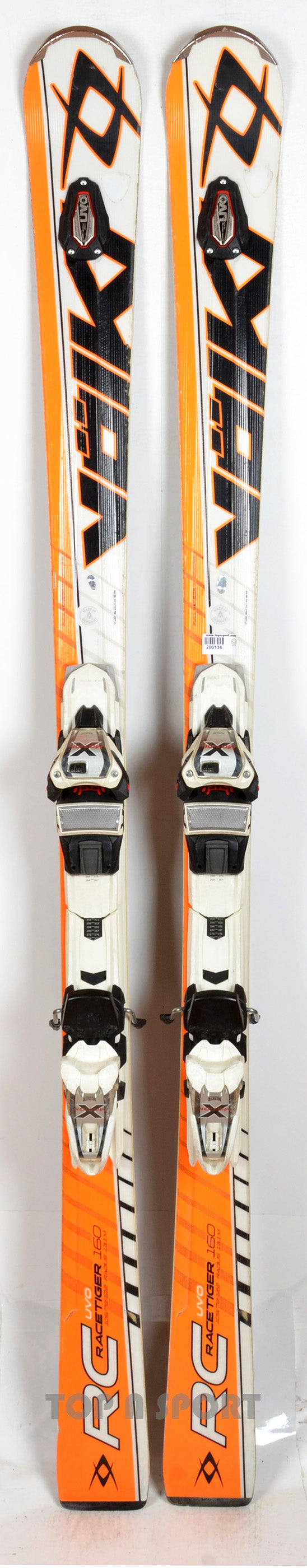 Völkl RACETIGER RC UVO orange - skis d'occasion