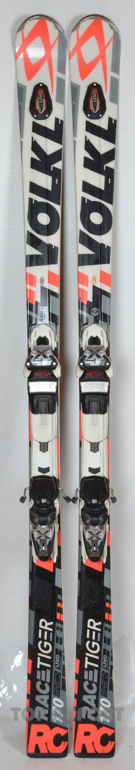 Völkl RACETIGER RC UVO white - skis d'occasion