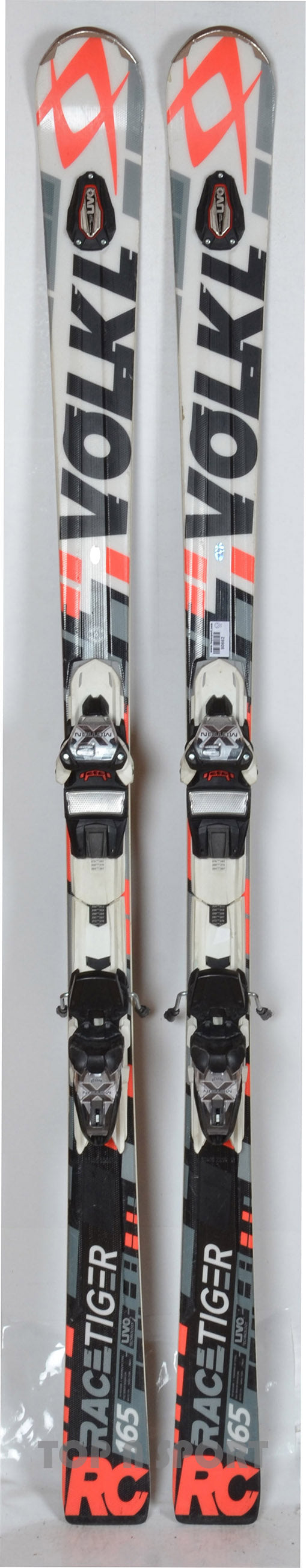Völkl RACETIGER RC UVO white - skis d'occasion