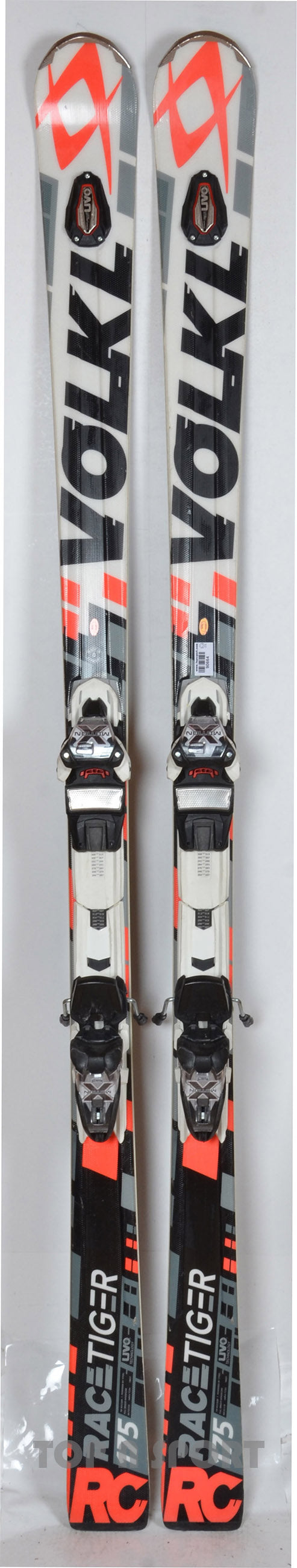 Völkl RACETIGER RC UVO white - skis d'occasion