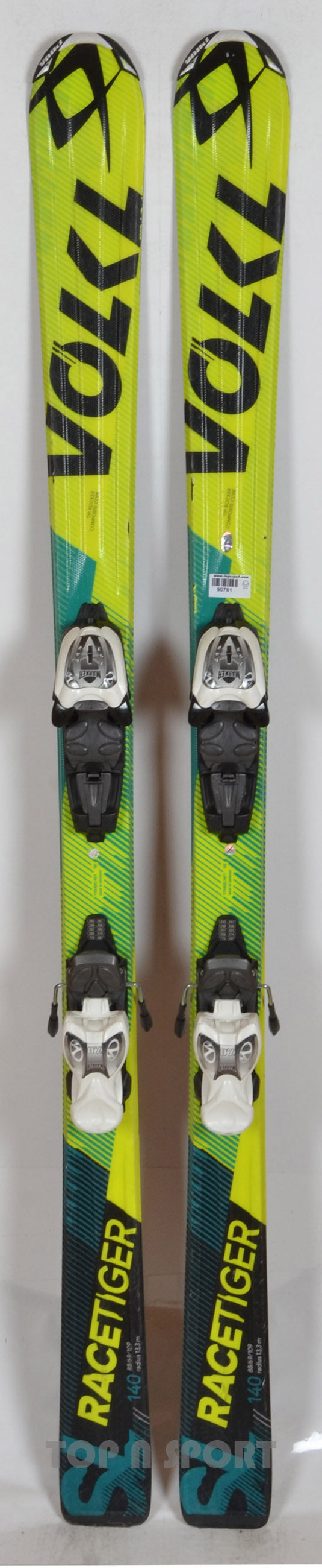 Völkl RACETIGER SL JR yellow - skis d'occasion Junior