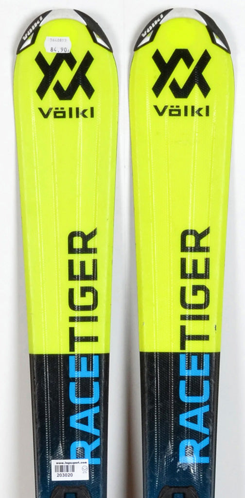Völkl RACETIGER SL MOTION JR black/yellow - skis d'occasion Junior