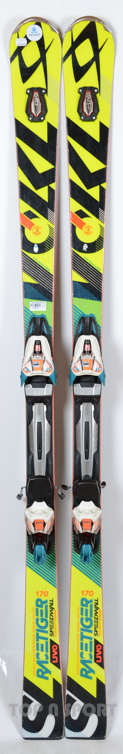 Völkl RACETIGER SPEEDWALL SL UVO - skis d'occasion