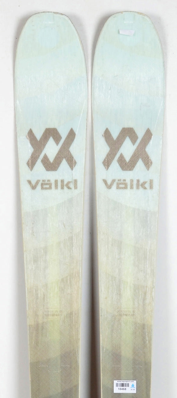 Völkl RISE UP 82 W + Fixations Plum Guide 7 + peaux - skis d'occasion Femme