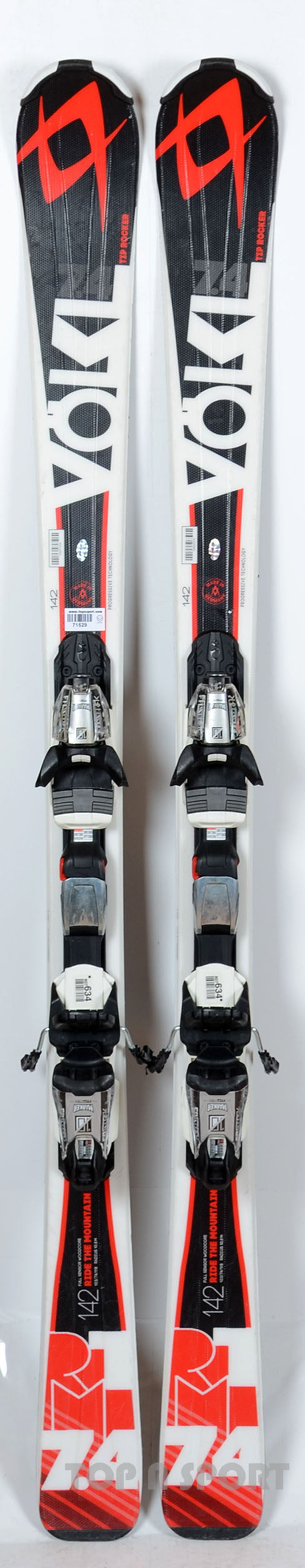 Völkl RTM 7,4 blk / red - skis d'occasion