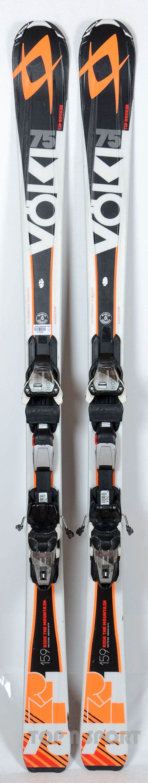 Völkl RTM 75 Black - skis d'occasion