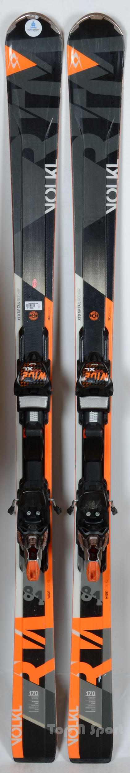 Völkl RTM 81 - skis d'occasion