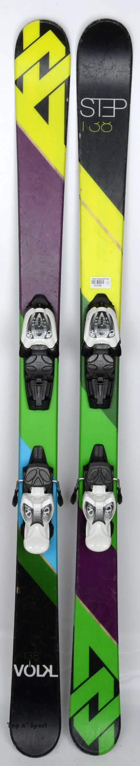 Völkl STEP JR - skis d'occasion Junior