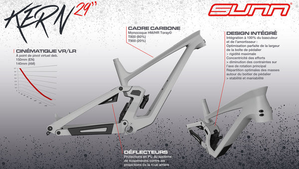 VTT enduro Sunn Kern EN Factory - 2020 - neuf déstockage