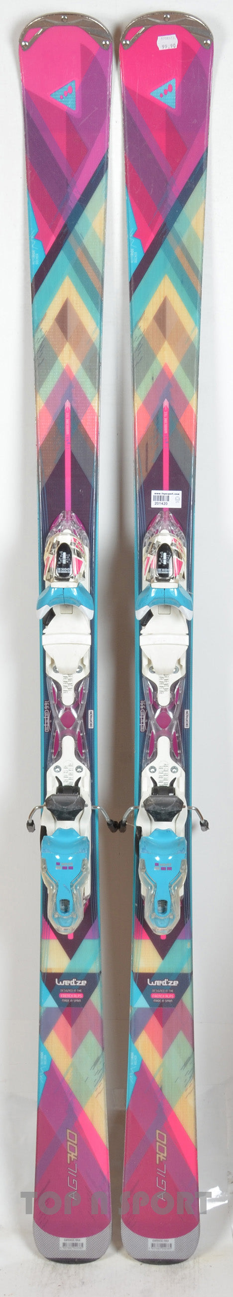 Wedze AGIL 700 - skis d'occasion