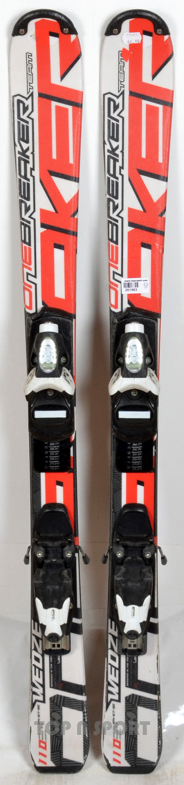 Wedze ONEBREAKER TEAM - skis d'occasion Junior