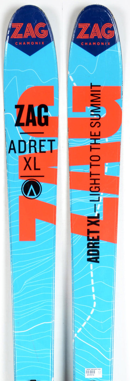 ZAG ADRET XL + Fixations Dynafit ST Rotation 10 - skis d'occasion