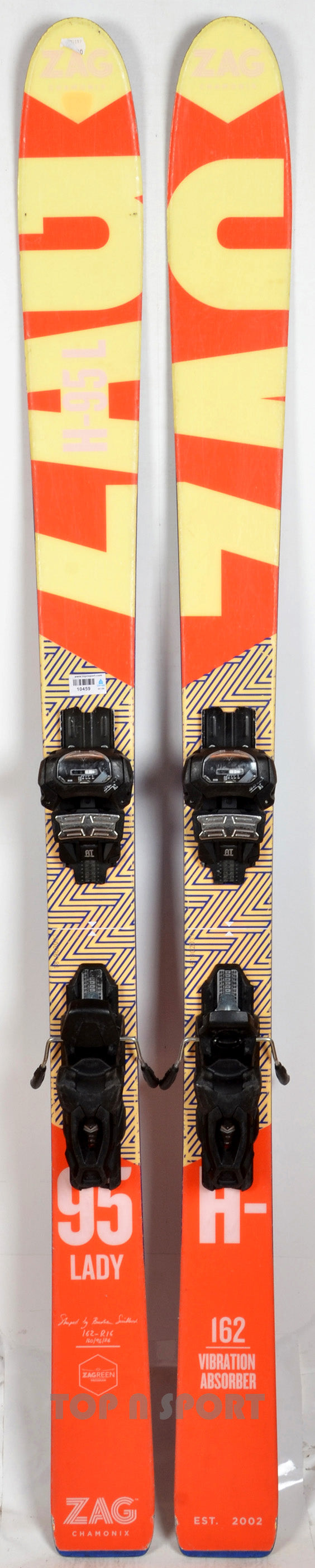 ZAG H95 Lady ORA - skis d'occasion Femme