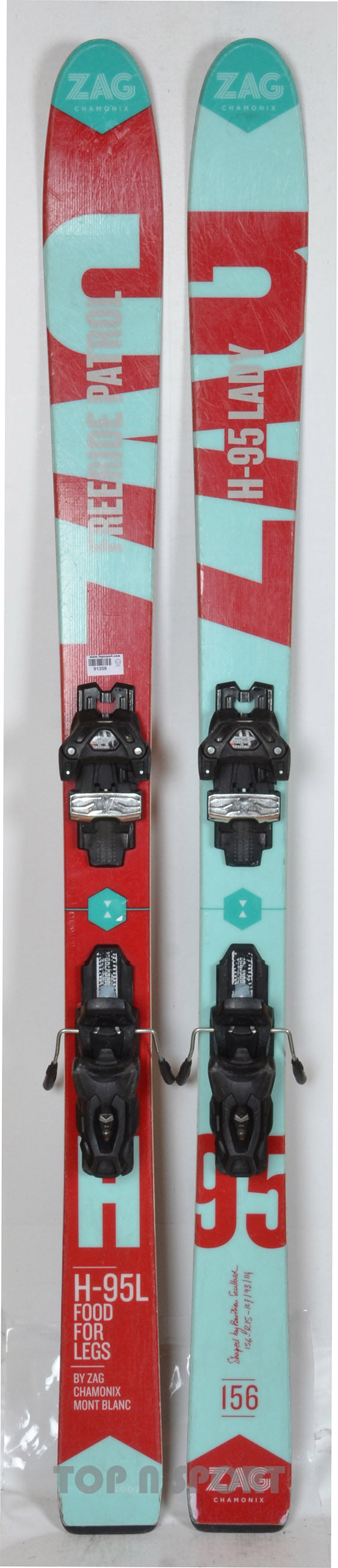 ZAG H95 Lady - skis d'occasion Femme