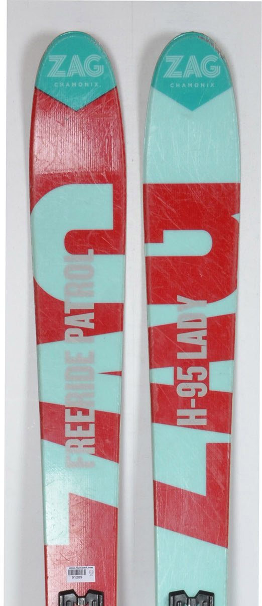 ZAG H95 Lady - skis d'occasion Femme